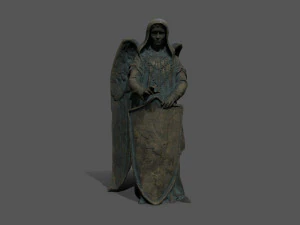 Woman Statue 3D Model