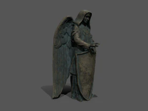 Woman Statue 3D Model