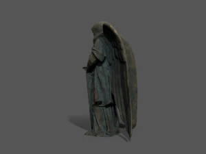Woman Statue 3D Model