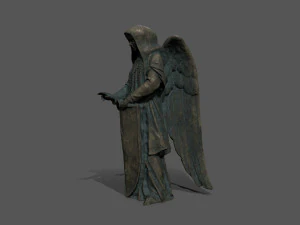 Woman Statue 3D Model