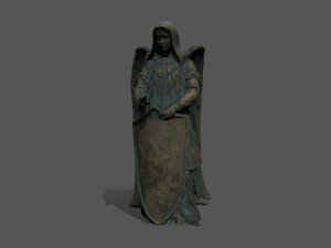 Woman Statue 3D Model