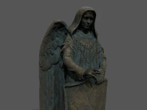 Woman Statue 3D Model