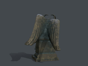 Woman Statue 3D Model