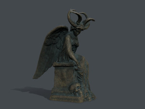 Woman Statue 3D Model
