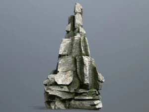 Cliff rocks 3D Model