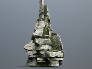 Cliff rocks 3D मॉडल