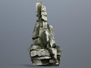 Cliff rocks 3D मॉडल