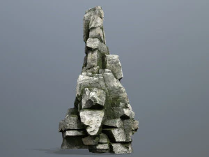 Cliff rocks 3D Model