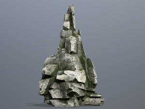 Cliff rocks 3D मॉडल
