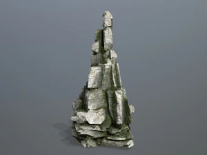 Cliff rocks 3D Model