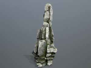 Cliff rocks 3D Model