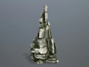 Cliff rocks 3D Model