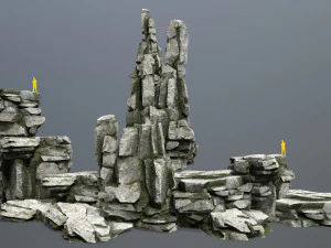 Rocce della scogliera Modello 3D