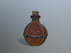 Potion bottle 3D-Modell