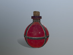 Potion bottle 3D Model