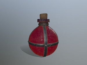 Potion bottle 3D Model