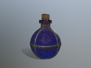 Potion bottle Model 3D