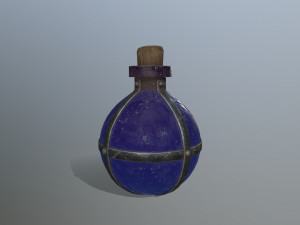Potion bottle Model 3D