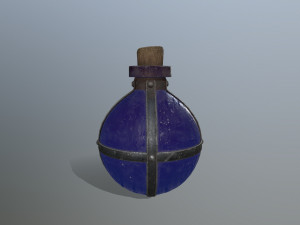 Potion bottle Model 3D
