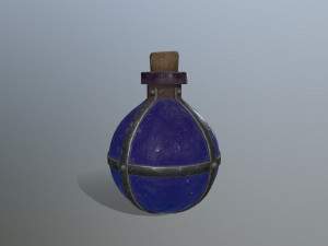 Potion bottle Model 3D