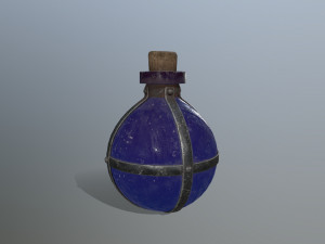 Potion bottle Model 3D