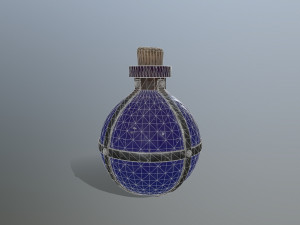 Potion bottle Model 3D