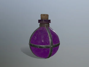 Пляшка зілля 3D Модель