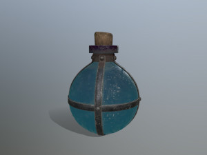 Potion bottle 3D Model