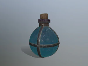 Potion bottle 3D Model