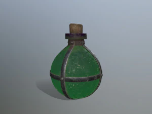 药水瓶 3D 模型