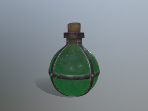 Potion bottle 3D Model