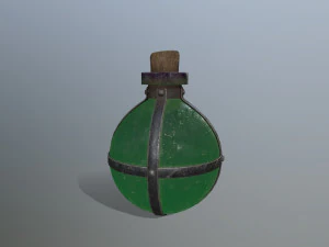 Potion bottle 3D Model