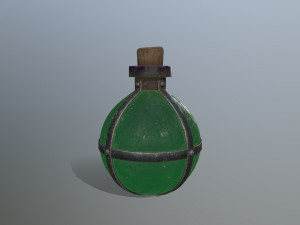 Potion bottle 3D Model