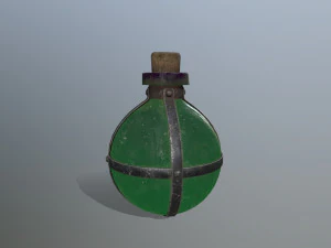 Potion bottle 3D Model