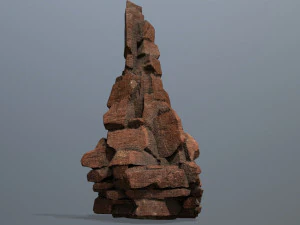 Desert rocks 3D Model