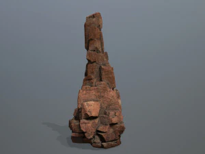 Desert rocks 3D Model