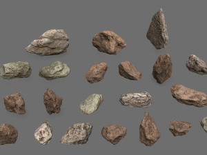 Rocks Modelo 3D