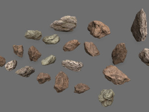 Rocks 3D Model