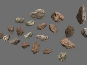 Rocks 3D Model