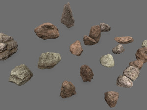 Rocks 3D Model