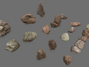 Rocks 3D Model