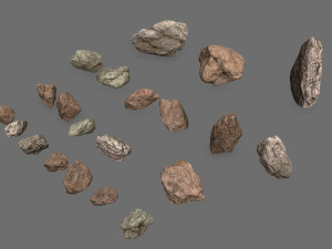 Rocks 3D Model
