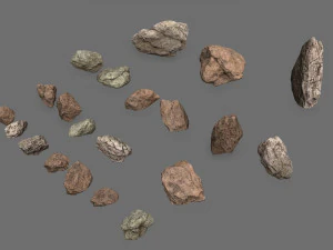 Rocks 3D Model
