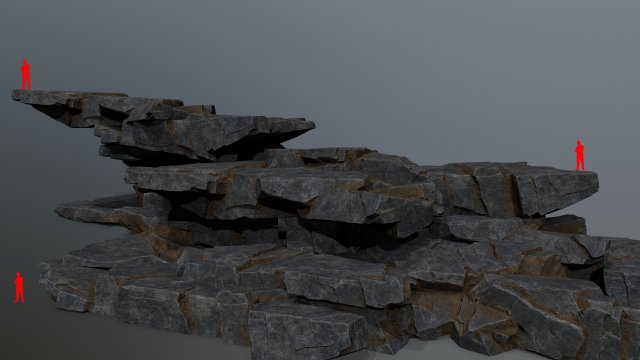 Rocks Modello 3D .c4d .max .obj .3ds .fbx .stl .blend 