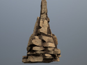 Desert rocks 3D मॉडल
