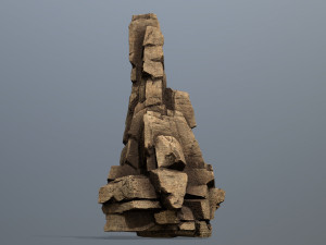 Desert rocks 3D मॉडल