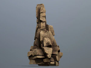 Rocce del deserto Modello 3D