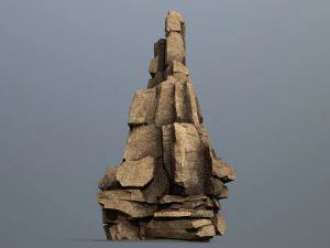 Rocce del deserto Modello 3D