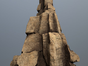 Desert rocks 3D मॉडल
