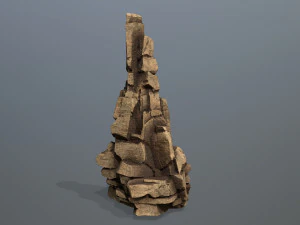 Rocce del deserto Modello 3D